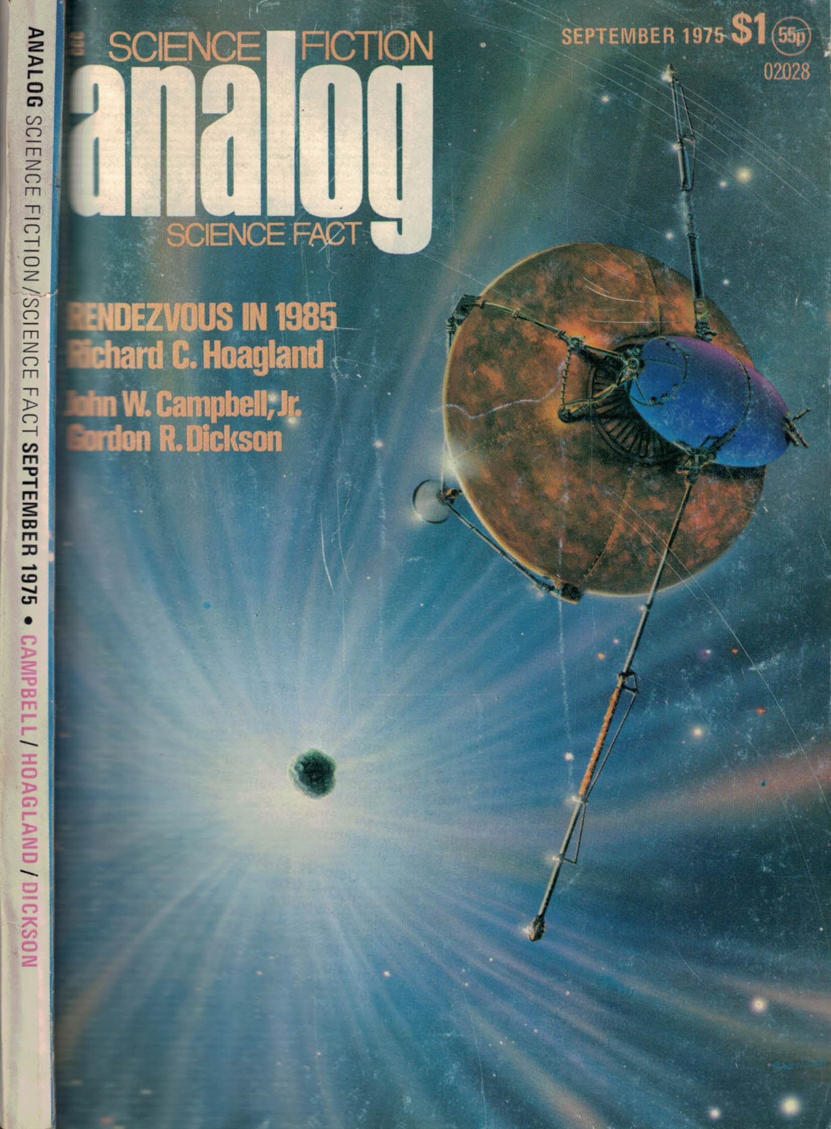 Analog. Science Fiction and Fact. Volume 95, Number 9. September 1975.