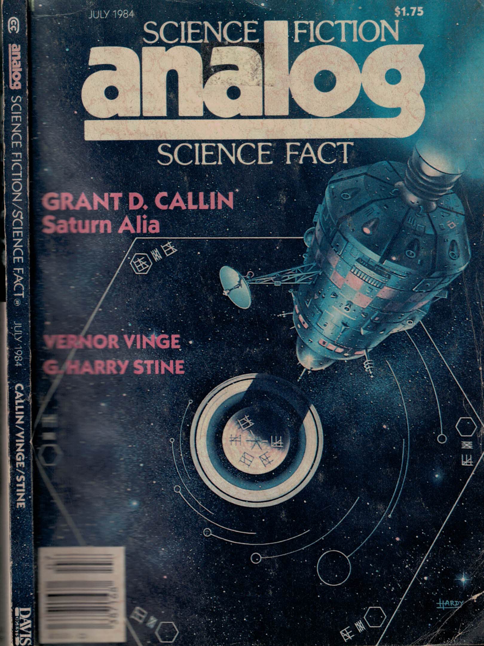 Analog. Science Fiction and Fact. Volume 104, Number 7. July 1984.