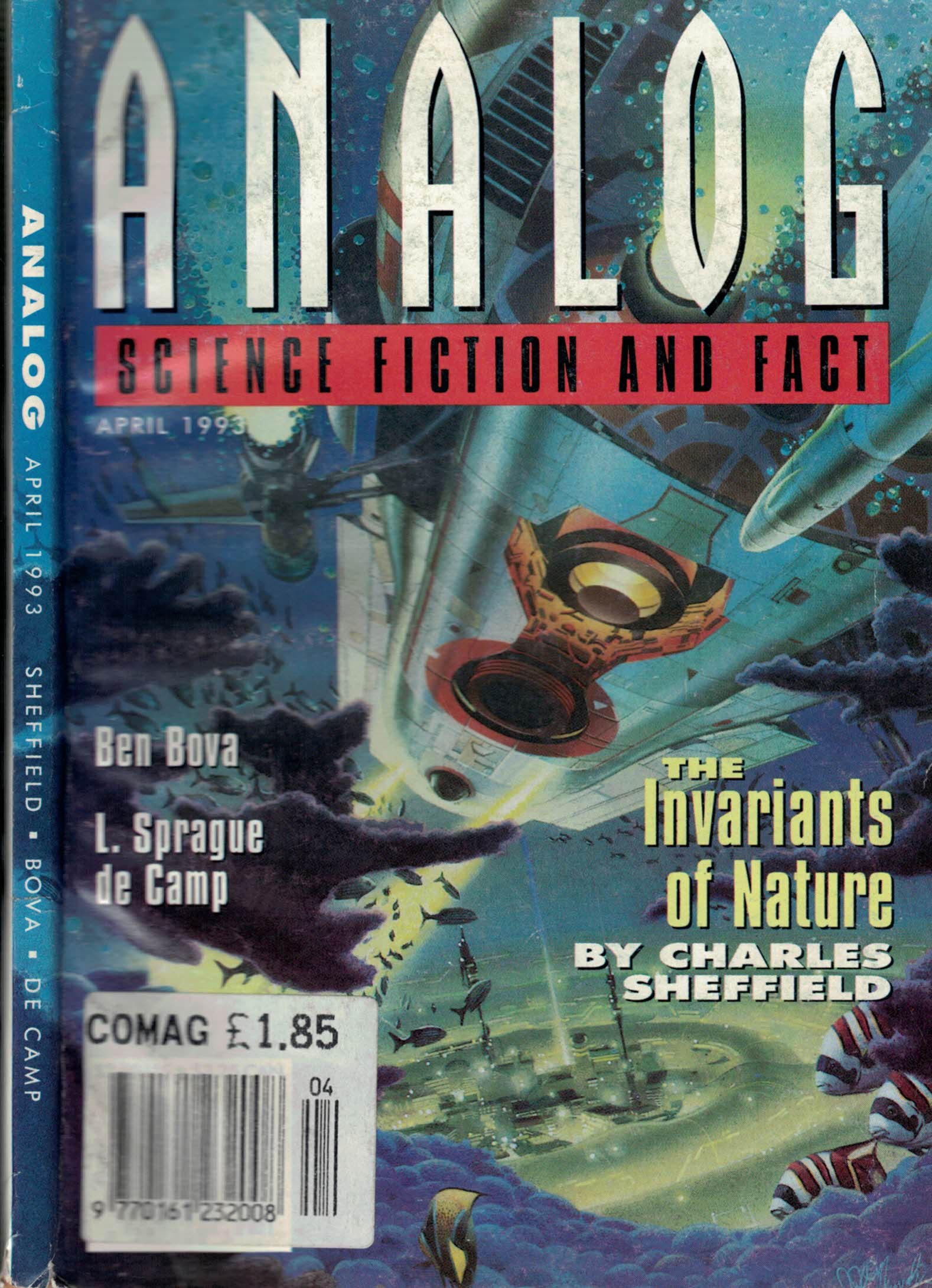 Analog. Science Fiction and Fact. Volume 113, Number 5. April 1993.