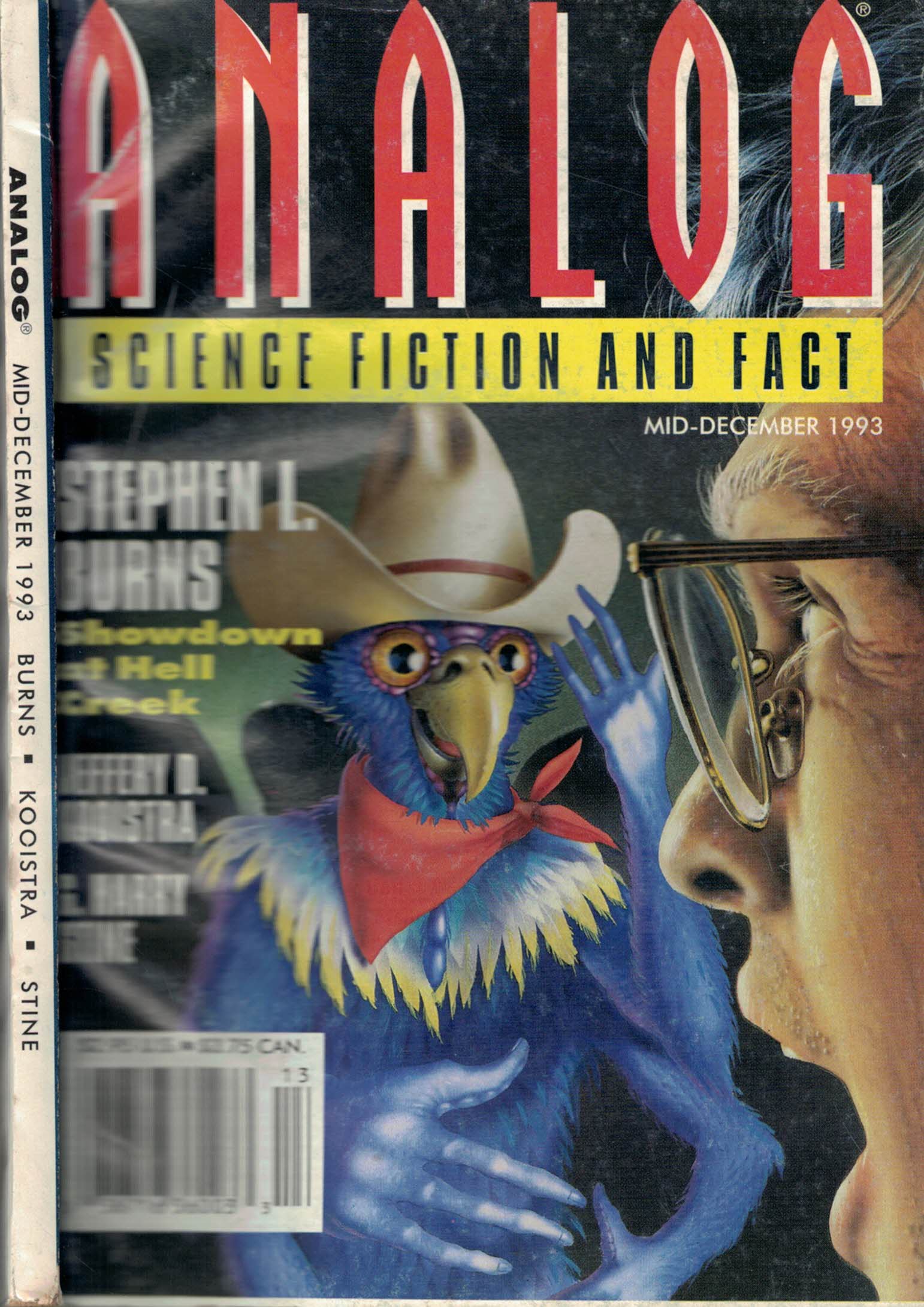 Analog. Science Fiction and Fact. Volume 113, Number 15. Mid-December 1993.