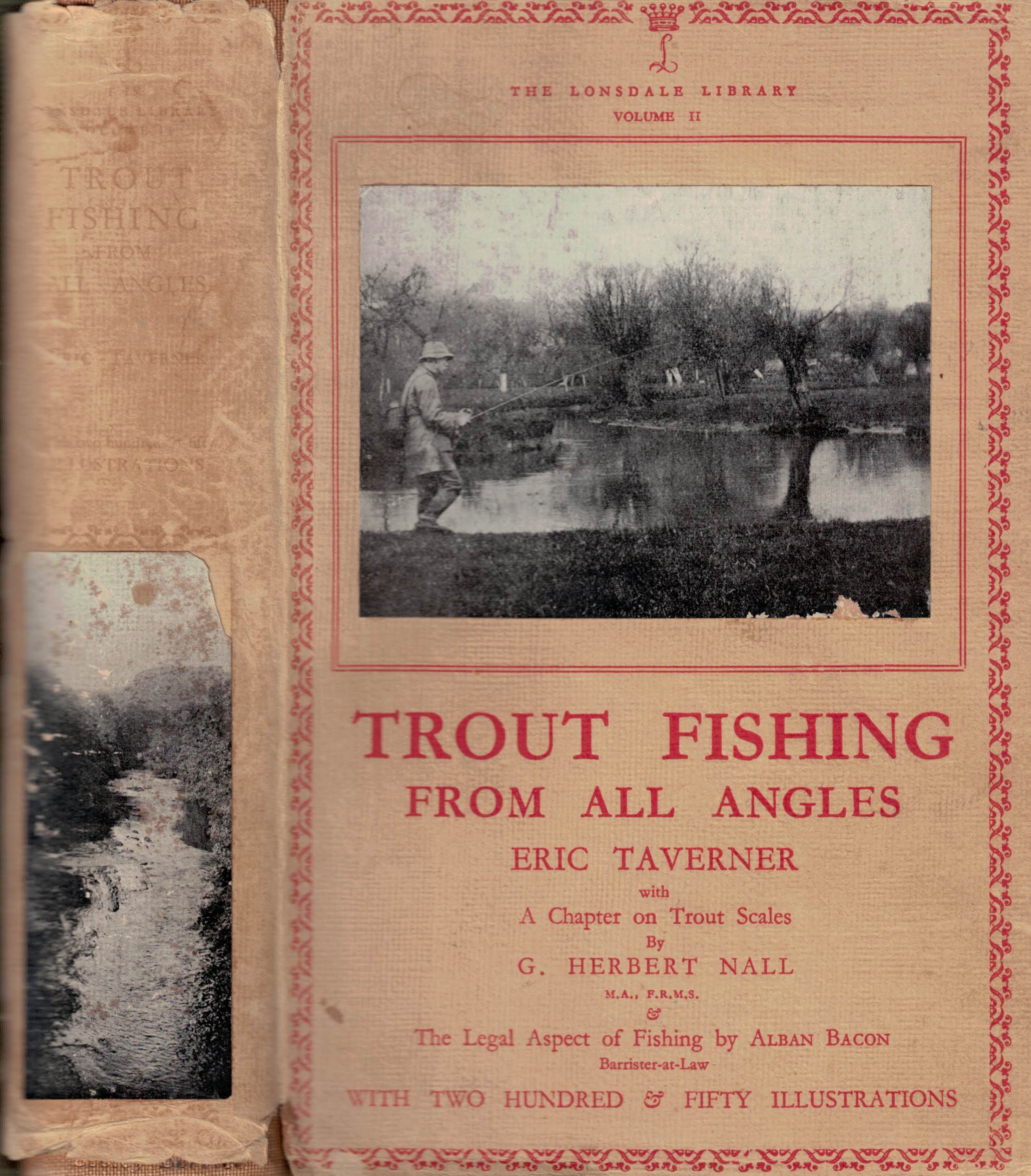 Trout Fishing from all Angles. The Lonsdale Library. Volume II. 1929.