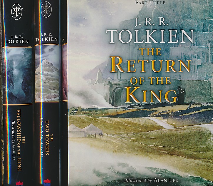 The Lord of the Rings. The Fellowship of the Ring; The Two Towers; The Return of the King. 3 volume set. [Harper Film Edition] 2002.