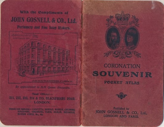Coronation Souvenir Pocket Atlas. 1911.