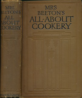 Mrs Beeton's All About Cookery 1923 New Edition