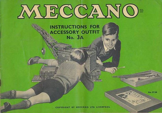 Meccano. Instructions for Accessory Outfit No 3a.