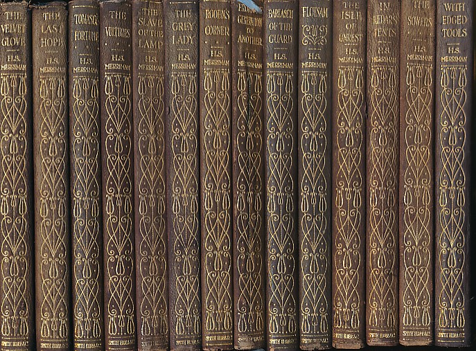 The Works of Henry Seton Merriman. 14 volume set.