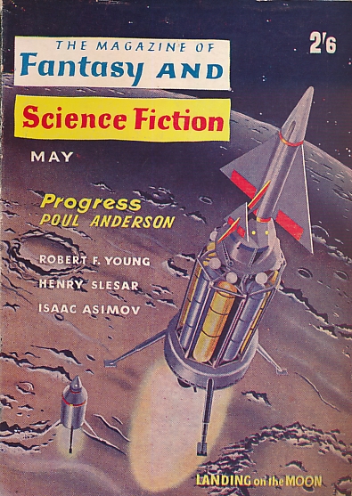 The Magazine of Fantasy and Science Fiction. Volume 3 No 6. May 1962.