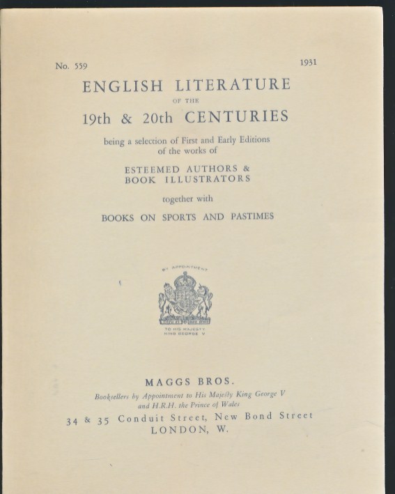 English Literature of the 19th & 20th Centuries ...