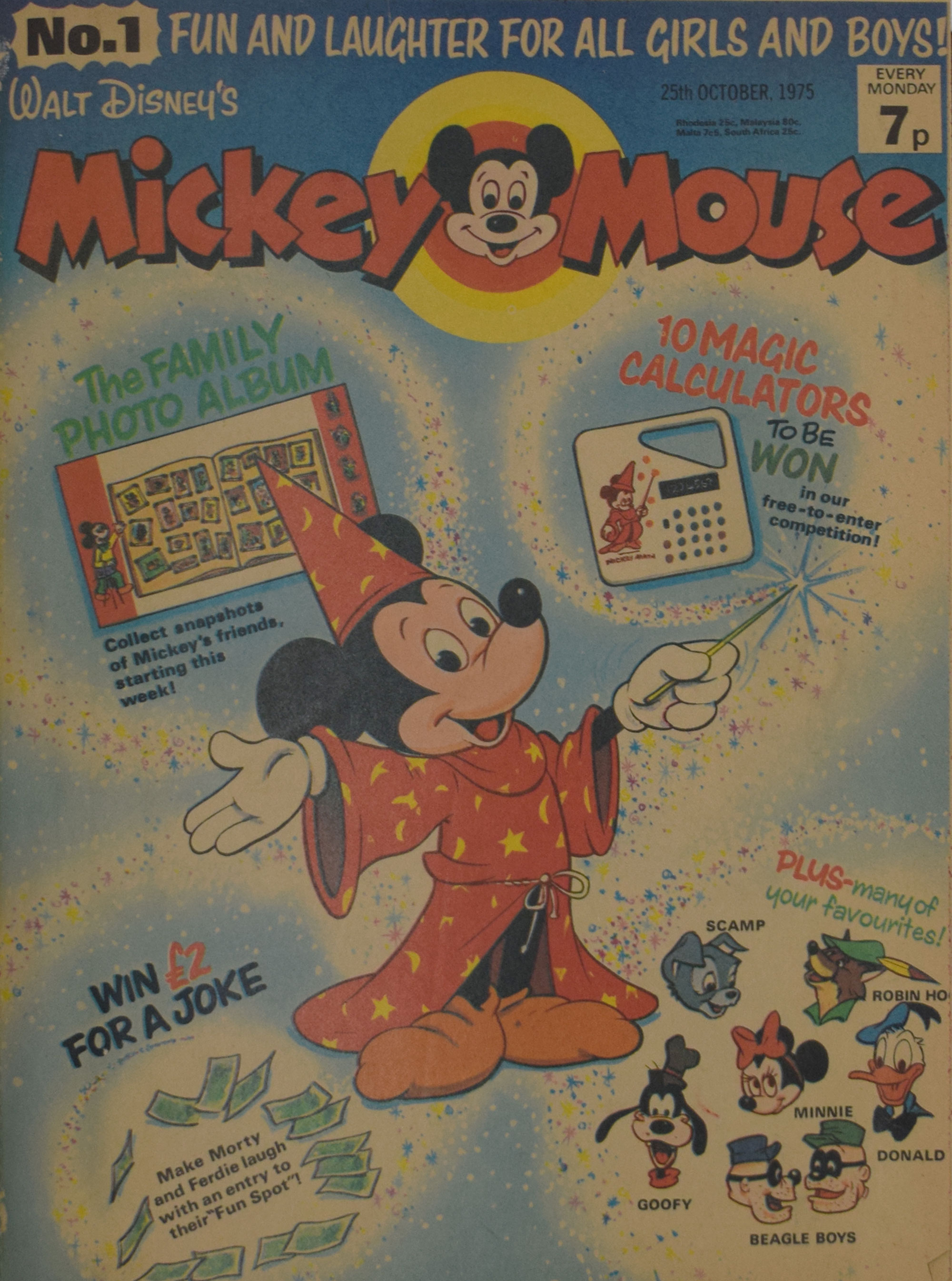 Walt Disney's Mickey Mouse and Donald Duck. Issues 1 to 26.