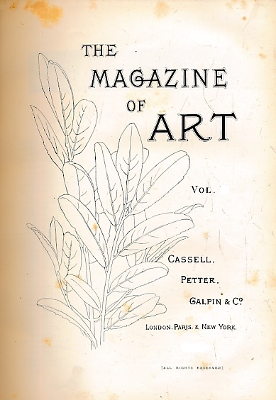 The Magazine of Art. Volume IV. 1881.