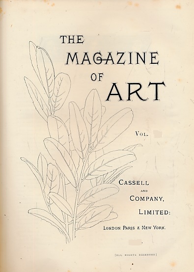 The Magazine of Art. Volume VII. 1884.