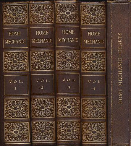 Newnes' Home Mechanic. A Practical Work for the Amateur. 5 volume set.