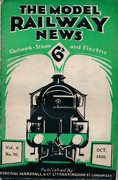 The Model Railway News. Volume 6. October 1930.