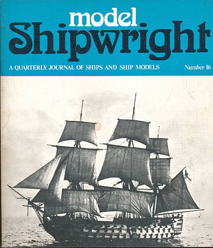 Model Shipwright. Number 16. June 1976.