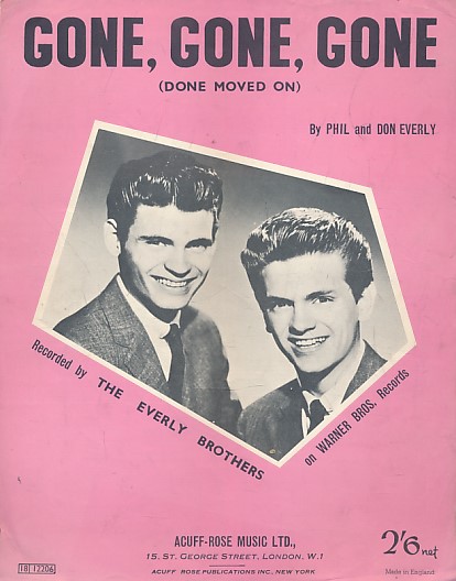 Gone, Gone, Gone. (Done Moved On). (Sheet music)
