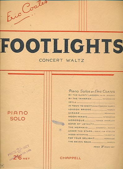 Footlights. Concert Waltz.