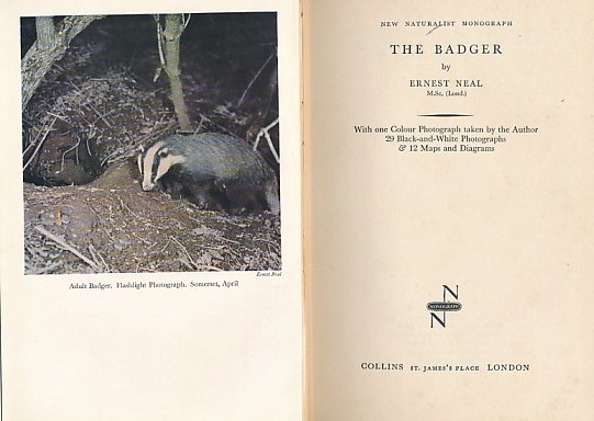 The Badger. New Naturalist Monograph No 1.