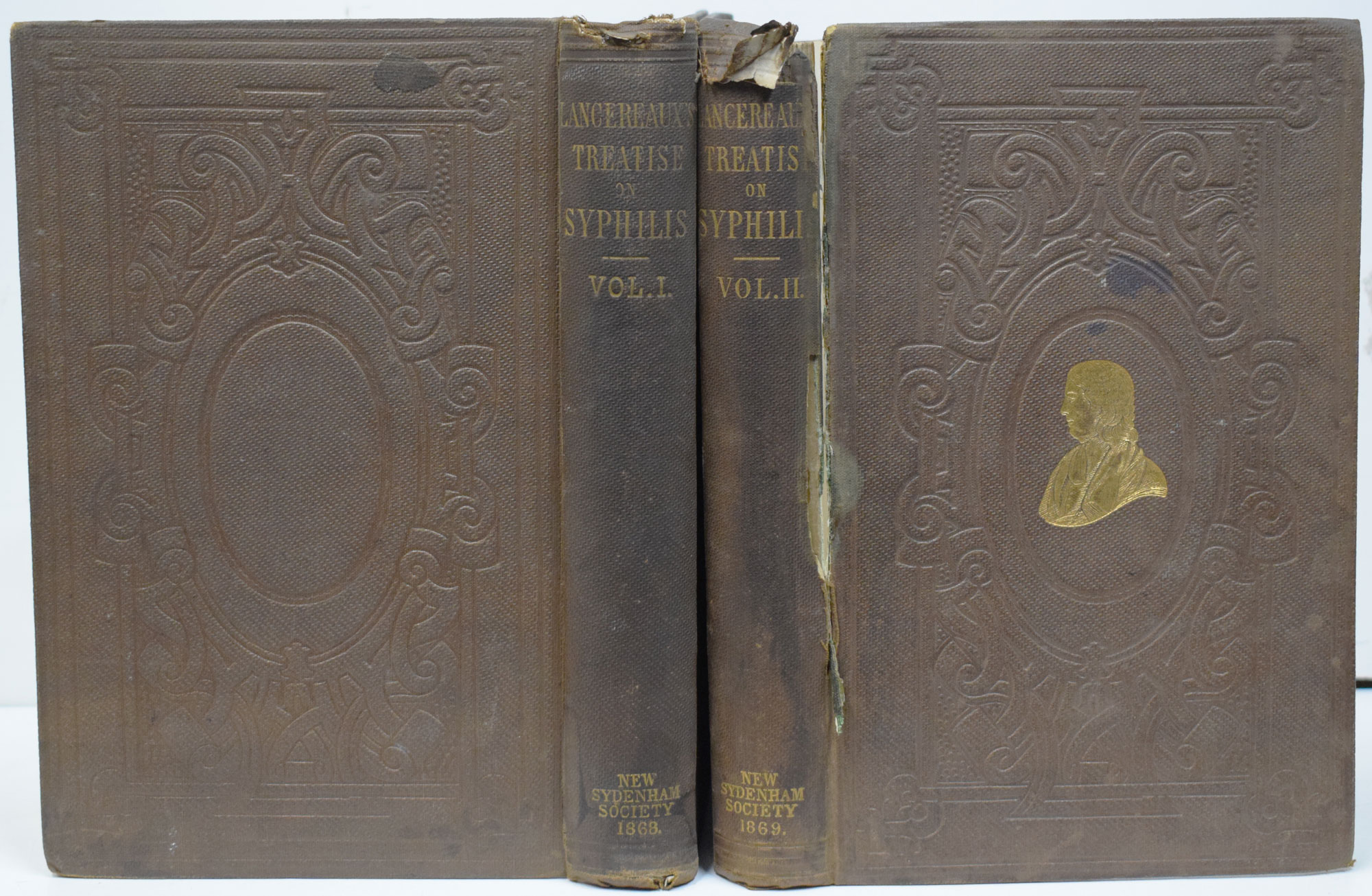 A Treatise on Syphilis. Historical and Practical. 2 volume set. The New Sydenham Society, volumes 38 & 41.