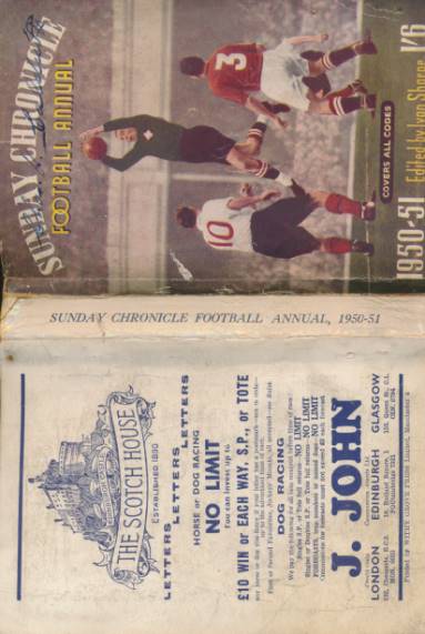 Sunday Chronicle Football Annual. 1950-51.