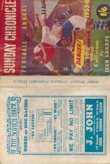 Sunday Chronicle Football Annual. 1953-54.