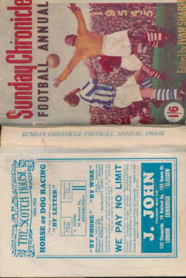 Sunday Chronicle Football Annual. 1954-55.
