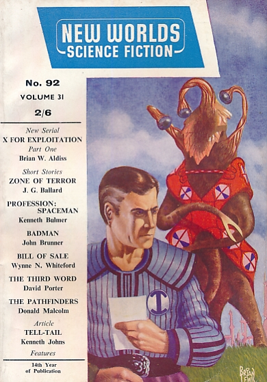 New Worlds Science Fiction. No 92. March 1960.