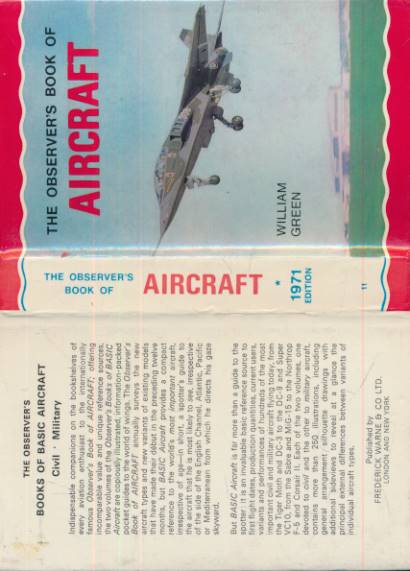 The Observer's Book of Aircraft. 1971.