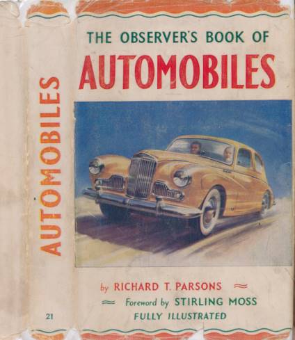 The Observer's Book of Automobiles. 1955.