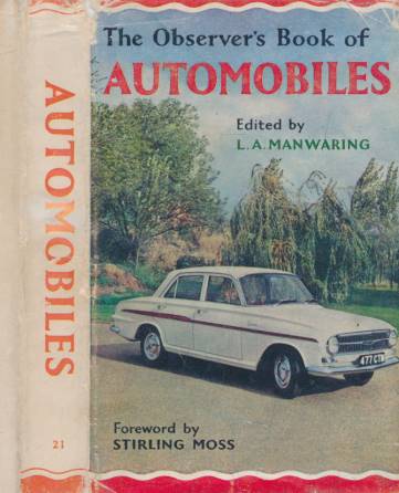 The Observer's Book of Automobiles. 1962.