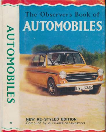 The Observer's Book of Automobiles. 1970.