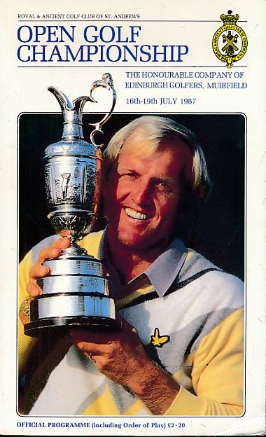 LOW, A J [ED.] - 116th Open Golf Championship. Muirfield 1987