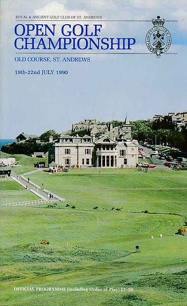 119th Open Golf Championship. St Andrews 1990.