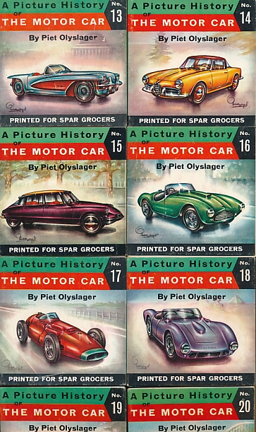 A Picture History of the Motor Car. 20 volume set.