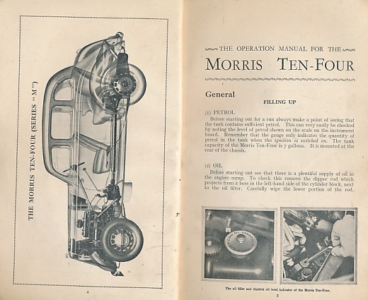 Operation Manual for the Morris Ten-Four. Series "M"