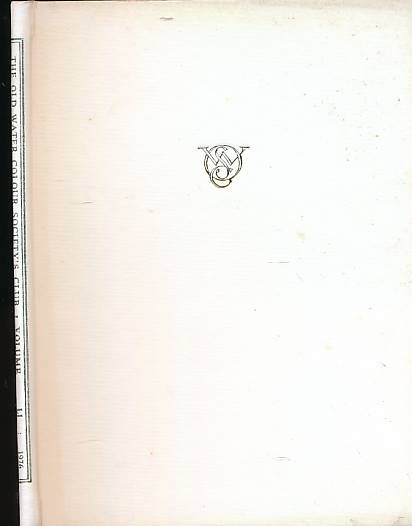The Old Water-Colour Society's Club, volume 51. 1976