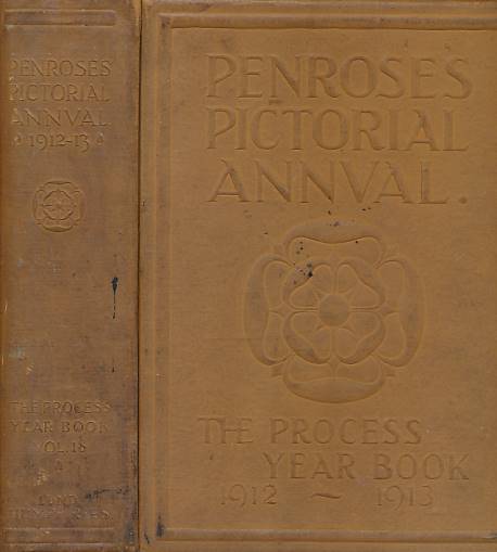 Penrose's Pictorial Annual. Volume 18. 1912-13. Signed copy.