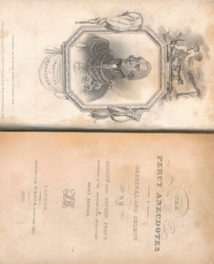 PERCY, SHOLTO & REUBEN - The Percy Anecdotes Original and Select. Volume XII. Fidelity and Honour