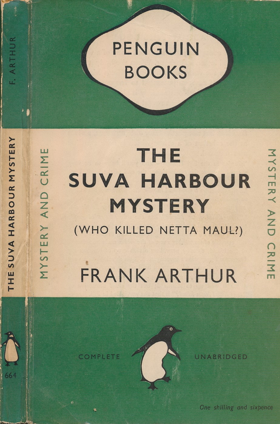 The Suva Harbour Mystery (Who Killed Netta Maul?). Penguin Crime No 0664