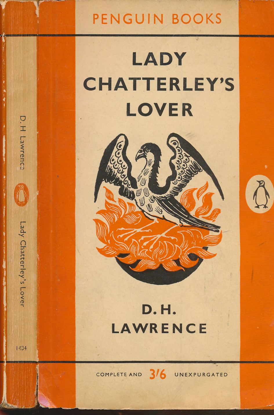Lady Chatterley's Lover. Penguin Fiction No 1484