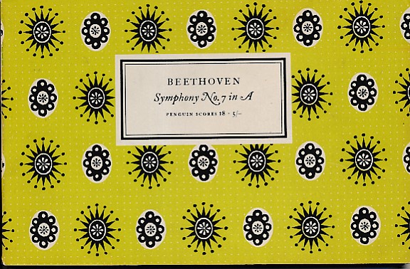 Beethoven: Symphony No 7 in A. Penguin Scores No 18.