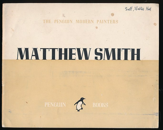 Matthew Smith. The Penguin Modern Painters