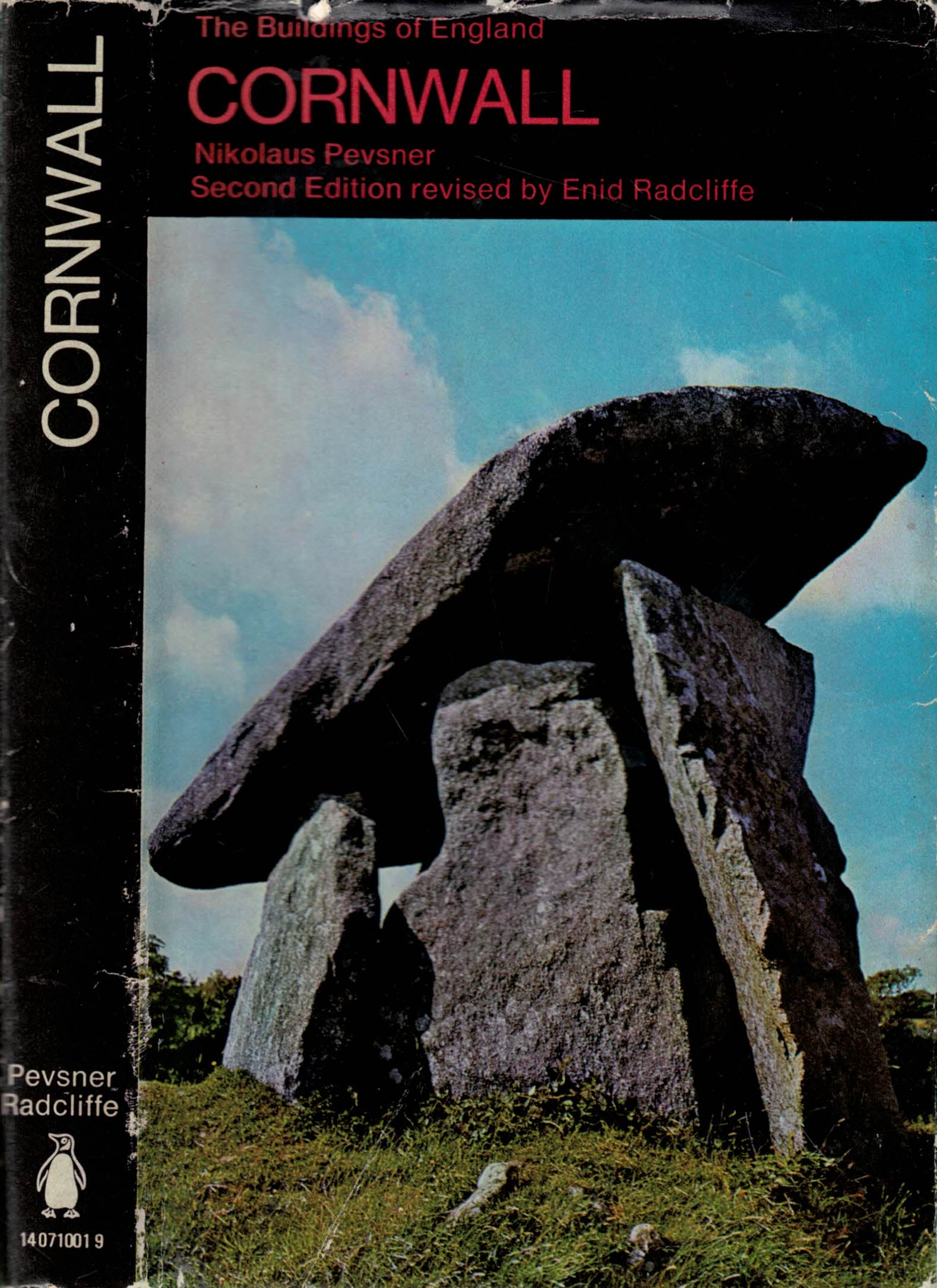 Cornwall. The Buildings of England. BE 1. 1970.