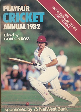 Playfair Cricket Annual 1982.
