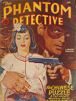 The Phantom Detective. Volume XLVIII. Number 3. January 1947.
