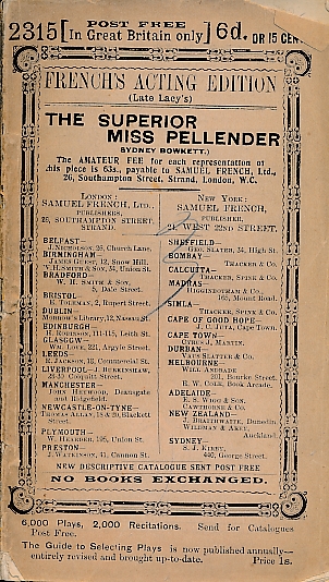 The Superior Miss Pellender