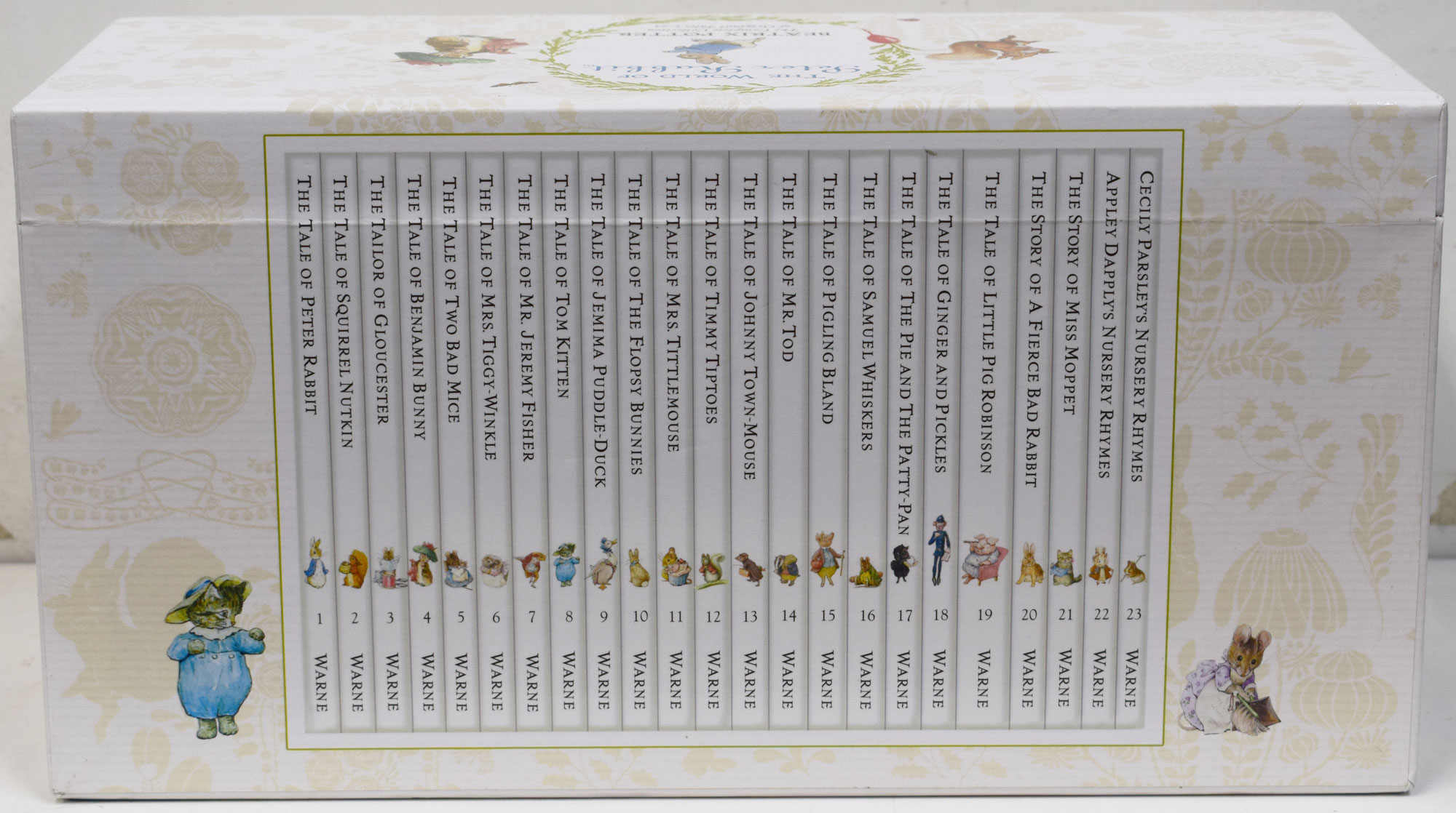 The World of Peter Rabbit. The Complete Collection of Original Tales 1 - 23. Boxed set.