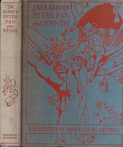 J M Barrie's Peter Pan and Wendy Retold by May Byron for Little People with the Approval of the Author. Hodder edition. 1941.