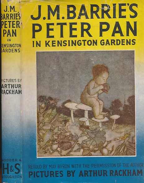 J M Barrie's Peter Pan and Wendy Retold by May Byron for Little People with the Approval of the Author. Hodder edition. 1948.