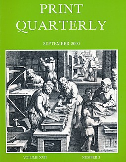 Print Quarterly. Vol. XVII. No. 3. September 2000
