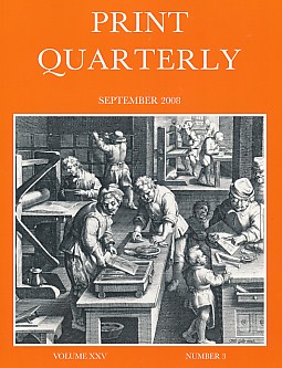 Print Quarterly. Vol. XXV. No. 3. September 2008
